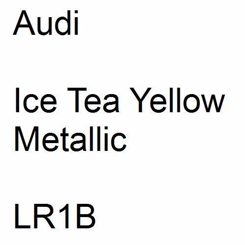 Audi, Ice Tea Yellow Metallic, LR1B.